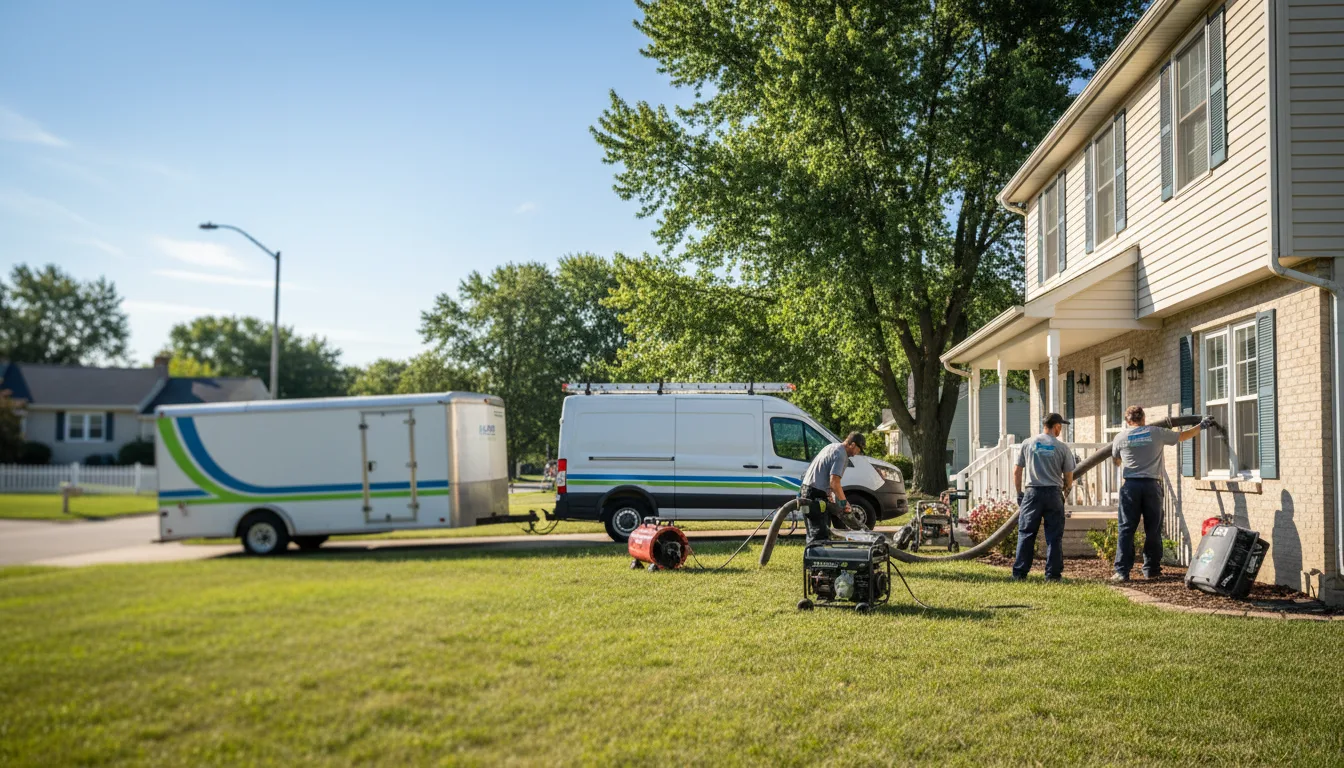 Flooded Basement Restoration And Cleanup With Repair in Gilman, IA near me